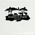 thumbnail image 3 of Craftnamesign Custom Outdoor Cow Farm Metal Sign, Cow Farm Metal Sign, Farmer Lovers Gift, 3 of 3