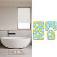 thumbnail image 2 of Wosthever Estera de baño suave y cómoda del poliéster fijada para los sistemas de la estera del cuarto de baño del resbalón de la Juegos de accesorios de baño tipo 1 45*75 cm, 2 of 6