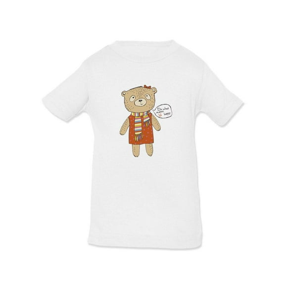 Happy Teddy Bear T-Shirt Infant -Image by Shutterstock, 24 Months