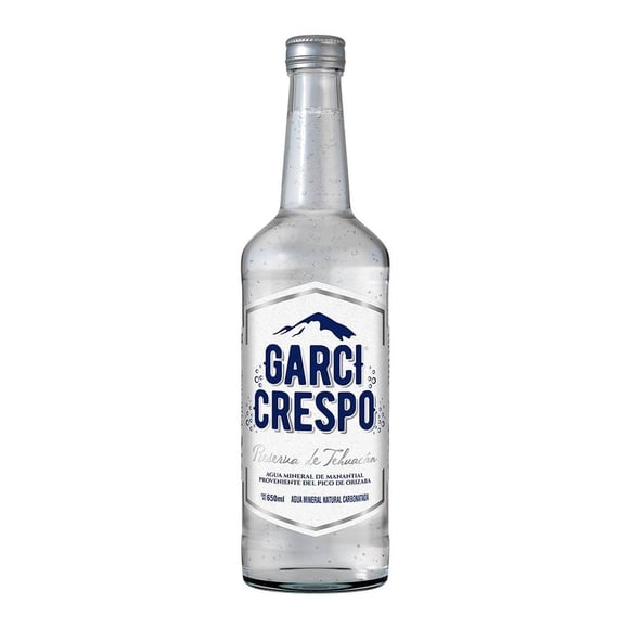 Agua mineral Garci Crespo Reserva de Tehuacán de Manantial 650 ml
