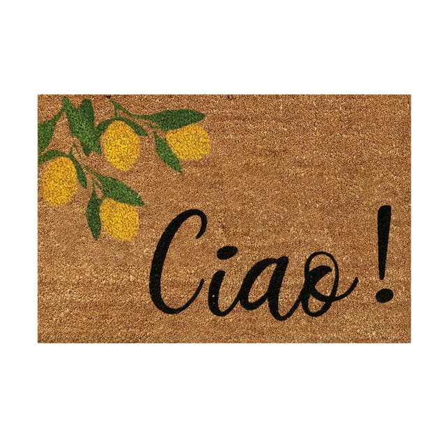 Giyblacko Carpet Door Mats Lemon Mat Holiday Mat Welcome Door Mat Polyester Door Mat