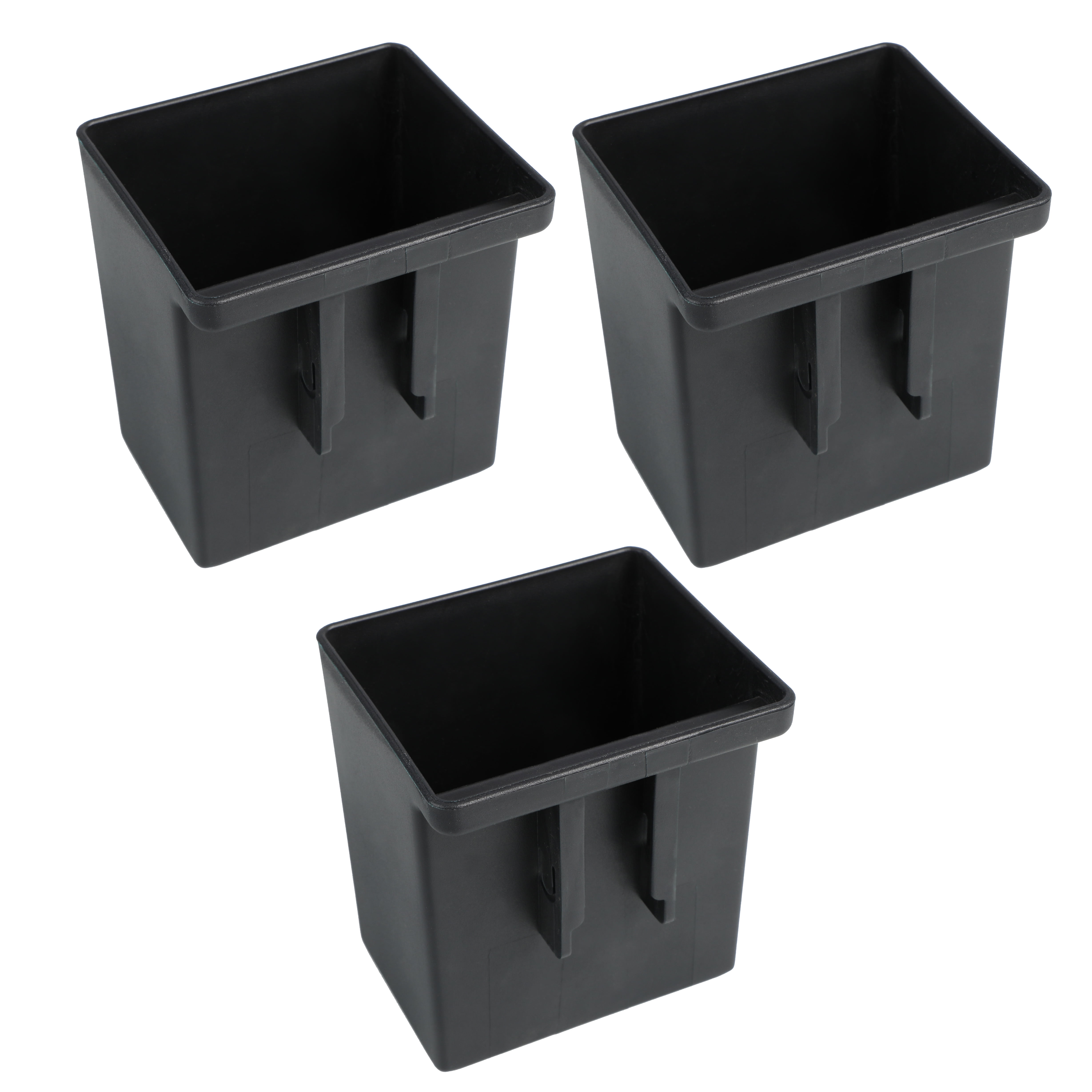 Hyper Tough Hyper Stack Interlocking Storage Crate, Black