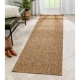 thumbnail image 2 of Well Woven Medusa Leif Nordic 3' x 10' Coffee Geometric Outdoor Rug, 2 of 8