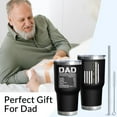 thumbnail image 2 of Dad Gifts for Men 30 Oz Stainless Steel Insulated Cup Tumbler Coffee Mug with Lid and Straw Mens Father''s Day, Christmas and Birthday Gifts Idea, 2 of 6