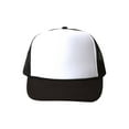 thumbnail image 1 of Vintage Foam Trucker Hat 2 Tone - White / Black, 1 of 1