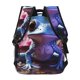 thumbnail image 4 of Disketp Colorful Frog Among Flowers Mochila Estampada para Hombre y Mujer – Mochila Ligera Clásica con Múltiples Bolsillos para Universidad, Trabajo y Viajes-One Size, 4 of 5
