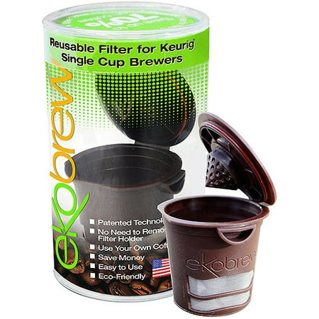 

Ekobrew 2.0 K Cup Reusable Coffee Filter Brown Reusable Filter