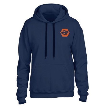 Stay Warm Apparel Heated Hoodie With Rechargeable Battery – Navy – L/XL