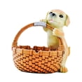 thumbnail image 2 of Almacenamiento llave Cesta de animales lindo Práctico Organizador de joyería de bandeja de almacenamiento de decoración para el hogar para pasillo de 15CMX13CMX16CM, 2 of 8
