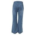 thumbnail image 3 of Mchoice Y2K Fashion Jeans, Women Straight Leg Trousers High Waisted Denim Jeans with Holes Baggy Girl Streetwear Pants on Clearance, 3 of 4