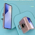 thumbnail image 4 of ELEHOLD Case for Samsung Galaxy Z Flip 7, Shockproof Hinge Phone Case with Slide Camera Cover & Kickstand,Rosegold, 4 of 6