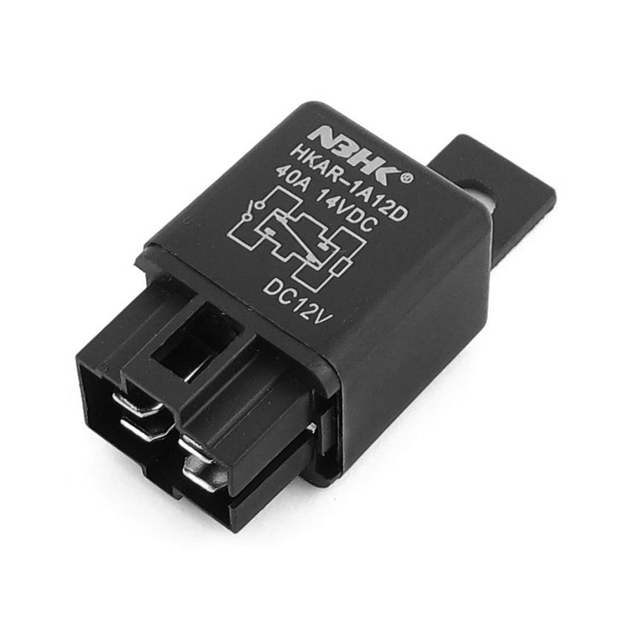 Car Vehicle 12V Volt 40A AMP Relay & Socket SPDT 4Pin 4Wire Normally Closed 
