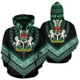 thumbnail image 4 of Sudadera con capucha y mapa de la bandera de Nigeria, sudadera con capucha con cremallera y emblema nacional de la NGA para hombres, ropa informal para hombres, deportes diarios, suéteres para niños, 4 of 5