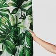 thumbnail image 3 of Orinice Tropical Green Leaves Shower Curtain for Bathroom, Plant Waterproof Fabric Shower Curtain Set,  69x72, 3 of 7