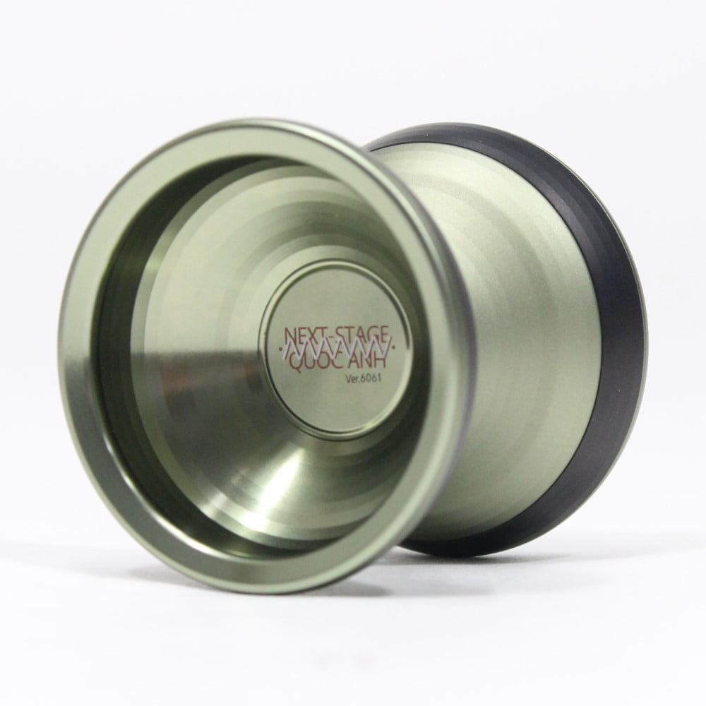 SENSE YOYO Next Stage Yo-Yo - Bi-Metal 6061 Version - Quoc Anh Signature YoYo (Olive Green w/Black Ring)