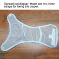 thumbnail image 3 of Ludlz Magic Tape Breathable Baby Newborn Washable Mesh Diaper Cover Pants Reusable, 3 of 7