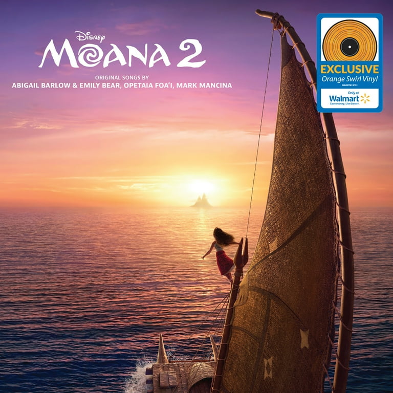 Various Artists - Moana 2 (Walmart Exclusive) - Vinyl - Walmart.com