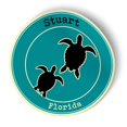 thumbnail image 1 of Squiddy Stuart Florida Beach Town - Vinyl Sticker for Car, Laptop, Notebook (4" high), 1 of 4