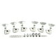 thumbnail image 1 of Greeniant Juego de 6 uds de clavijas de afinador de guitarra, piezas modificadas, accesorios para guitarras, cabezal de máquina Universal, Accesorios para instrumentos musicales Plata, 1 of 6