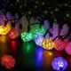 thumbnail image 5 of Rattan Lichterkette Solar Warmweiß, 20 LEDS 4.8M 2Modes Außen Lichterketten Solar Lampions Wasserdicht Weihnachtsbeleuchtung für Gärten Häuser Outdoor (Warmweiß), 5 of 5