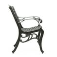 Cast Aluminum Bronze Outdoor Chair (Set of 2)
