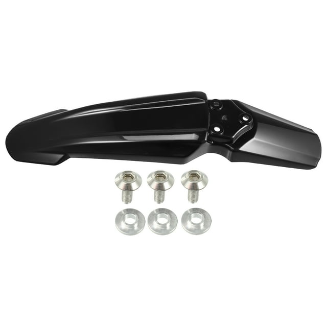 Unique Bargains Garde-Boue Arrière de Moto Garde-Boue de Fosse de Moto Garde-Boue Modifié Protecteur de Rabat de Boue Noir Compatible avec Surron Surron S Surron x - Lot de 1