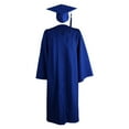 thumbnail image 2 of Academic Robe Set Graduation Tassel Unisex Commencement Adult Graduation Gown Cap Tassel Set 2022 for High School & Bachelor, 2 of 7
