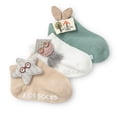 thumbnail image 1 of 3 Pairs Baby Socks, Anti-Slip Breathable Cotton Socks Short Tube Summer Socks for Kids, 1 of 7