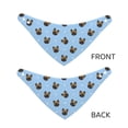 thumbnail image 3 of Sikiie french Bulldog Face Dog Bandanas-Dog Scarf Bib Kerchief Breed for Dogs and Small for Pets Gift-Small, 3 of 5