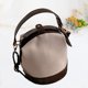 thumbnail image 3 of Bolsa de mensajero informal para mujer, de gran capacidad, con diseño de cubo esmerilado, para mujeres, niñas, compras al aire libre (beige), 3 of 5