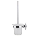 thumbnail image 1 of Escobilla de baño de pared de acero inoxidable con soporte, 1 of 11
