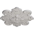 thumbnail image 3 of Ekena Millwork 18 1/8"OD x 1 1/4"P Katheryn Ceiling Medallion, Hand-Painted Ultra Pure White, 3 of 6