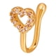 thumbnail image 1 of Anillos de nariz con clip para mujer, sin perforaciones, con ajuste para la nariz., 1 of 3