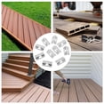 thumbnail image 1 of unbranded 100Ud Bracket En U De Inoxidable Para Soporte Pesado Para Uso En De Madera-Plástico, 1 of 8