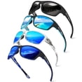 thumbnail image 1 of Gafas de sol deportivas KUGUAOK, 4 unidades, polarizadas, UV400, para hombre, 1 of 6