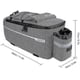 thumbnail image 2 of Bike Trunk Bag, Extendable Large Capacity Saddle Bags Waterproof Bicycle Rear Rack, Bike Panniersshoulder Strap, 2 of 5