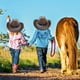 thumbnail image 5 of Sombrero de vaquero para bebés Sombreros marrones para niños pequeños Sombreros de vaquero para fiestas Sombreros de vaquero para niños Talla única, 5 of 7