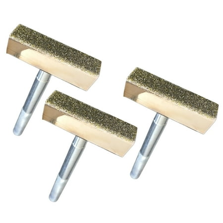 

3 Pieces Grinding Wheel Dresser Diamond Grinding Wheel Dresser Stone Dresser Bench Grinder Dressing Tool for Grinding