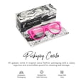 thumbnail image 2 of Clear Lens Non-Prescription Retro Nerd Glasses for Men Women Costume Cosplay Pretend Fake Eyewear, 2 of 6