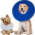 thumbnail image 2 of AUQ Dog Cone Thin Dog Cone Collar Anti-Lick Bite-Proof Cat Cone,Light Purple,M(Diameter 30cm), 2 of 2