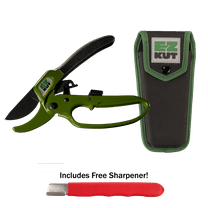 EZ Kut Pruner Sheath Sharpener Combo, Green and Black, Small 8.5 in, 226722