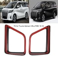 thumbnail image 4 of Cubierta De Audio De Puerta 2 Uds Altavoz De Puerta Interior De Coche Cubierta De Marco De Audio Ajuste Para Toyota Alphard VELLFIRE 15-18 Fyydes Door Speaker Cover, 4 of 8