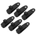 thumbnail image 1 of Unique Bargains Tarp Clamps Lock Grip Awning Canopy Tent Clips, Black 6 Pack, 1 of 5