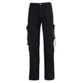 thumbnail image 2 of TISHITA Pantalon de Travail Rétro Élégant pour Homme Garçon à Multiples Poches pour la Marche et la Randonnée 10 Tailles Noir, 2 of 8