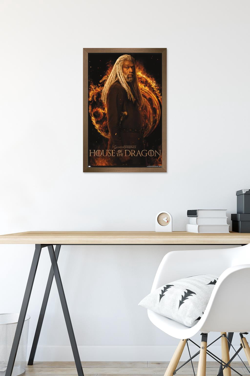 House of the Dragon - Corlys One Sheet Wall Poster, 14.725" x 22.375" Framed