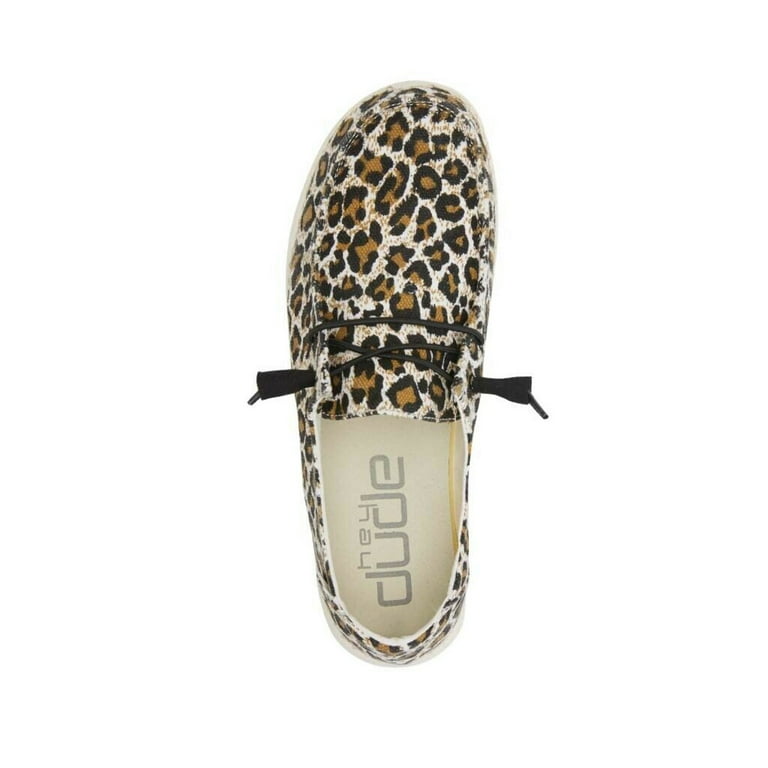 Hey Dude Ladies Wendy Jungle Cheetah Slip On Shoes 121419758