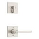 thumbnail image 3 of Cerradura de puerta Kwikset 991 Halifax con llave, palanca de entrada y cerrojo, 3 of 4