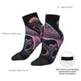 thumbnail image 4 of Bingfone Bird 2 Design Patterned Men's Women's Casual Cotton Socks, 4 of 5