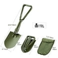 thumbnail image 5 of REDCAMP Military Folding Handle Shovel, Entrenching Survival tool camping shovel with cover, 5 of 7