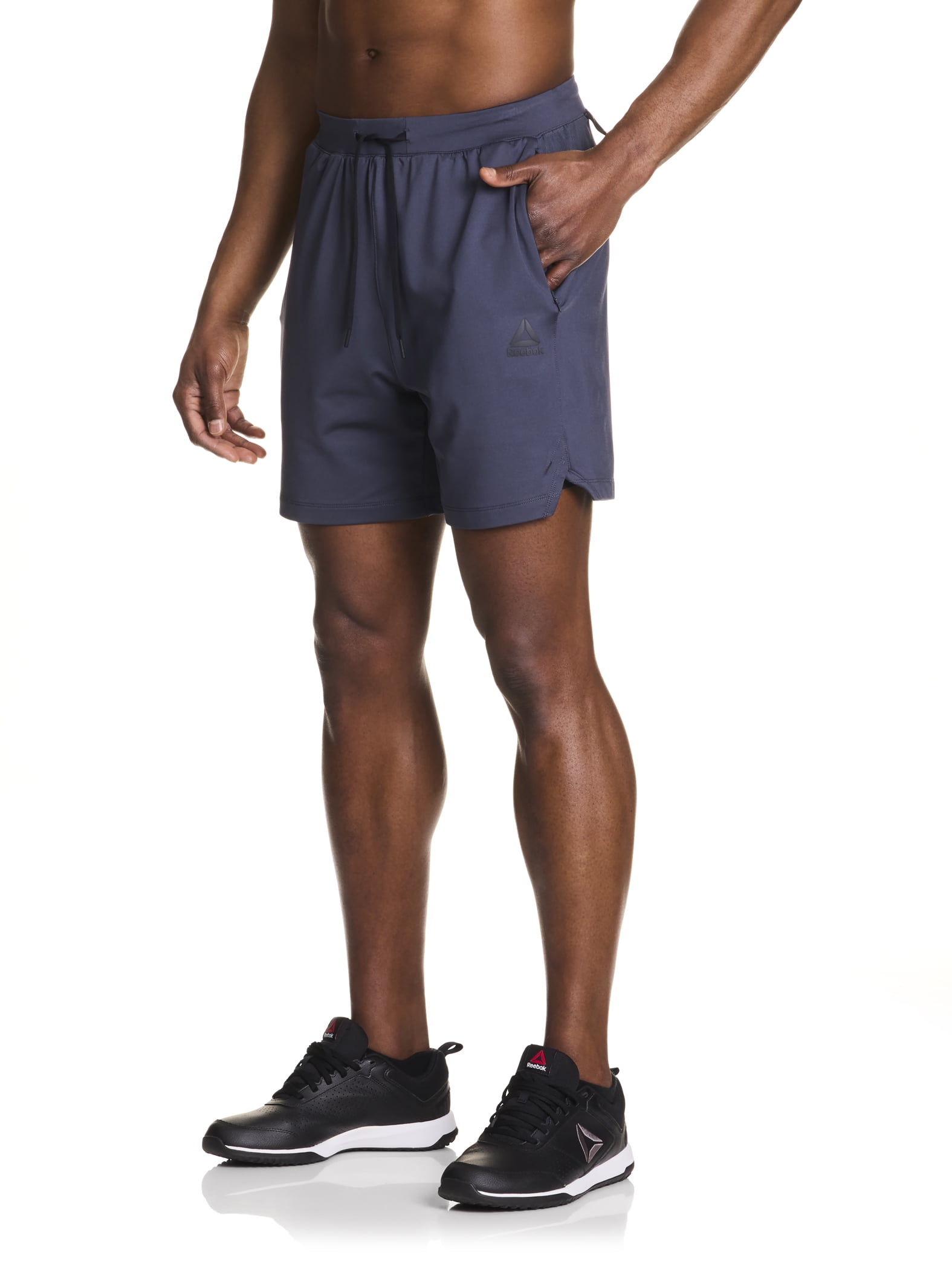 Reebok Men's Reebok Men's and Big Men's Turbo Knit Performance Shorts, 6" Inseam, Sizes XS-3XL